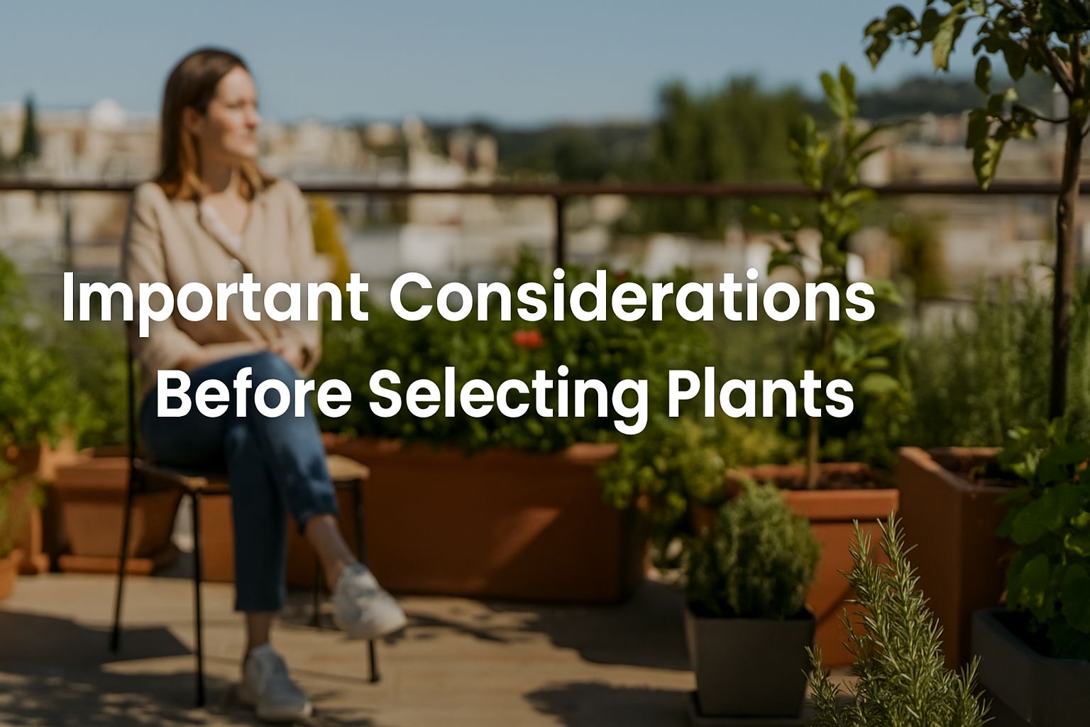 Important Considerations Before Selecting Plants - Urban Plant